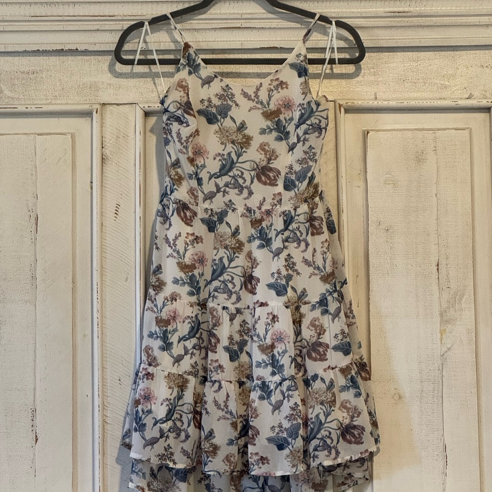 Floral Spaghetti Strap Dress